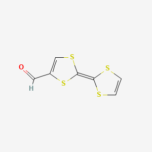 Chemical structure of Formyltetrathiafulvalene