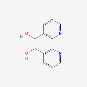 Chemical structure of [2,2'-Bipyridine]-3,3'-diyldimethanol