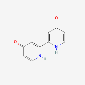 Chemical structure of [2,2'-Bipyridine]-4,4'-diol
