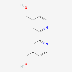 Chemical structure of [2,2'-Bipyridine]-4,4'-diyldimethanol