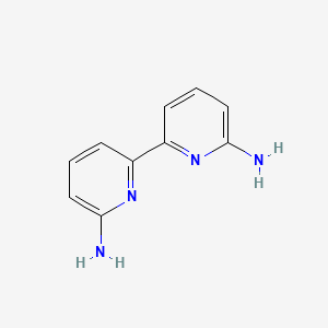 Chemical structure of [2,2'-Bipyridine]-6,6'-diamine