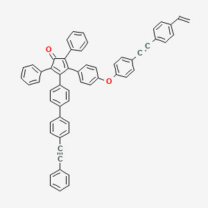 Chemical structure of [6,6]-Phenyl-C61-butyric acid n-octyl ester