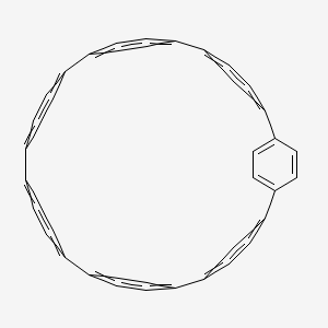 Chemical structure of [7]Cycloparaphenylene