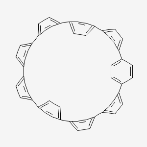 Chemical structure of [9]Cycloparaphenylene