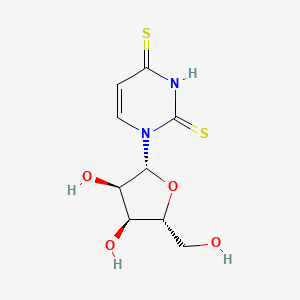 Chemical structure of 2,4-Dithiouridine