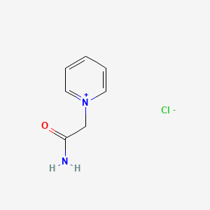 Chemical structure of 1-(Carbamoylmethyl)pyridinium Chloride