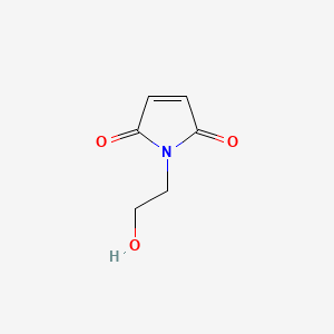 Chemical structure of N-(2-Hydroxyethyl)maleimide