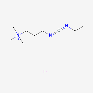 Chemical structure of 1-(3-Dimethylaminopropyl)-3-ethylcarbodiimide methiodide