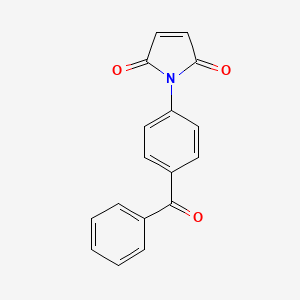 Chemical structure of Benzophenone-4-maleimide