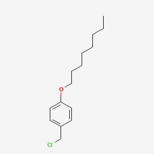 Chemical structure of 1-(Chloromethyl)-4-(octyloxy)benzene
