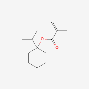 Chemical structure of 1-isopropylcyclohexyl Methacrylate