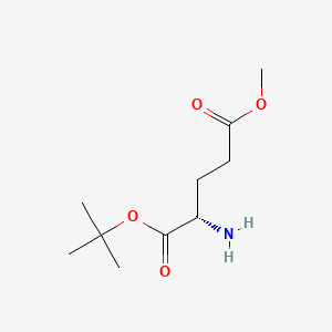 Chemical structure of 1-(tert-Butyl) 5-methyl L-glutamate