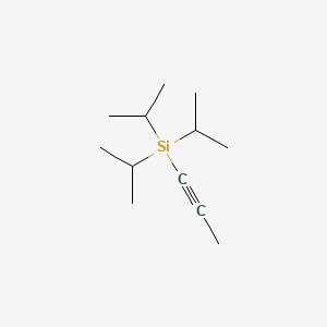 Chemical structure of 1-(Triisopropylsilyl)-1-propyne