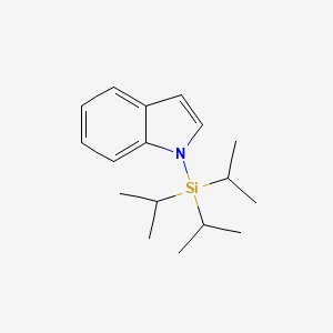 Chemical structure of 1-(Triisopropylsilyl)indole