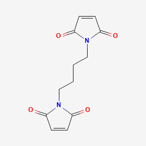 Chemical structure of 1,4-Bis(maleimido)butane