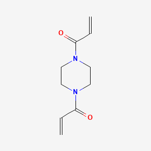 Chemical structure of 1,4-Bis(acryloyl)piperazine