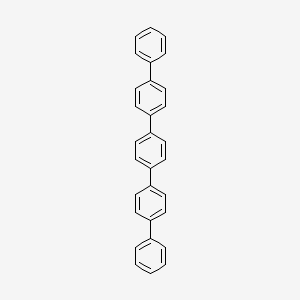 Chemical structure of p-Quinquephenyl