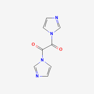 Chemical structure of 1,1'-Oxalyldiimidazole