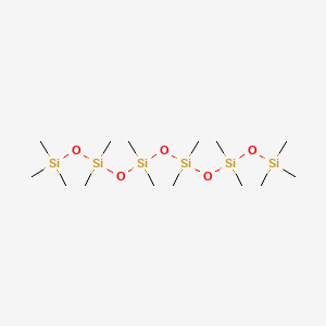 Chemical structure of Tetradecamethylhexasiloxane