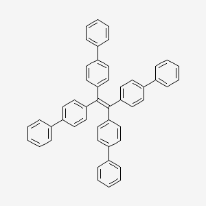 Chemical structure of 1,1,2,2-Tetra(biphenyl-4-yl)ethene