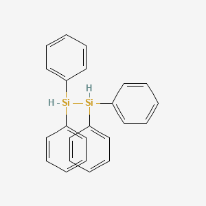 Chemical structure of 1,1,2,2-Tetraphenyldisilane