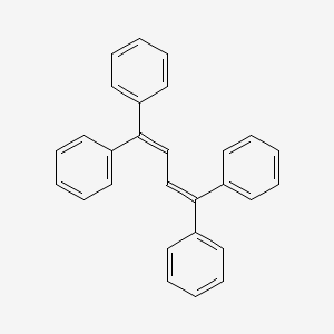 Chemical structure of 1,1,4,4-Tetraphenyl-1,3-butadiene