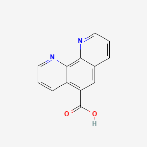 Chemical structure of 1,10-Phenanthroline-5-carboxylic acid