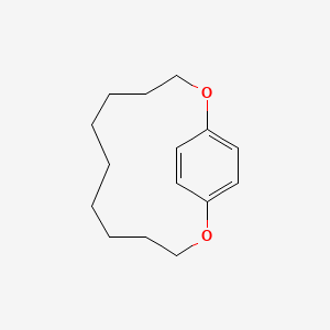 Chemical structure of 1,11-Dioxa[11]paracyclophane