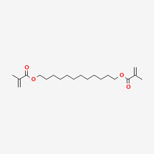 Chemical structure of 1,12-DodecanediolDimethacrylate(stabilizedwithMEHQ)
