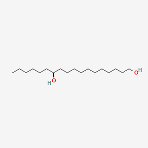 Chemical structure of 1,12-Octadecanediol