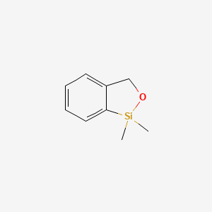 Chemical structure of 1,1-Dimethyl-1,3-dihydrobenzo[c][1,2]oxasilole