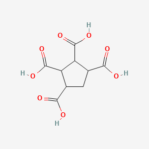 Chemical structure of 1,2,3,4-Cyclopentanetetracarboxylic acid