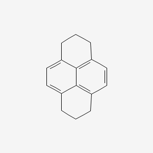 Chemical structure of 1,2,3,6,7,8-Hexahydropyrene