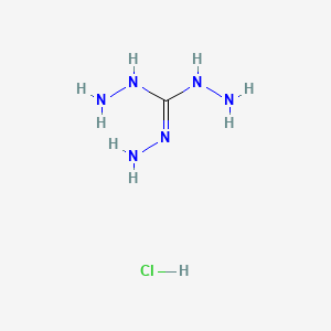 Chemical structure of 1,2,3-Triaminoguanidine;hydrochloride