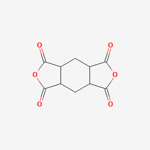 Chemical structure of 1,2,4,5-Cyclohexanetetracarboxylic dianhydride