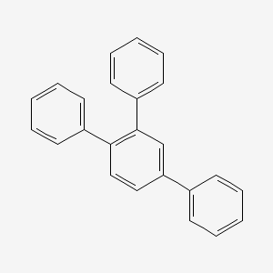 Chemical structure of 1,2,4-Triphenylbenzene