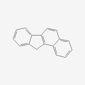 Chemical structure of 1,2-Benzofluorene
