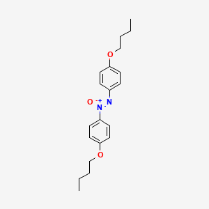 Chemical structure of 1,2-Bis(4-butoxyphenyl)diazene oxide