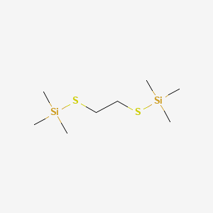 Chemical structure of 1,2-Bis(trimethylsilylthio)ethane