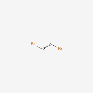Chemical structure of 1,2-Dibromoethene