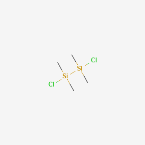 Chemical structure of 1,2-Dichloro-1,1,2,2-tetramethyldisilane