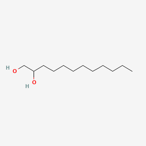 Chemical structure of 1,2-Dodecanediol