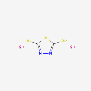 Chemical structure of 1,3,4-Thiadiazole-2,5-dithiol dipotassium salt,98%