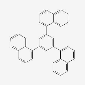Chemical structure of 1,3,5-Tri-2-naphthylbenzene