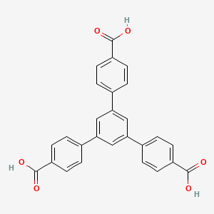 Chemical structure of 1,3,5-Tri(4-carboxyphenyl)benzene