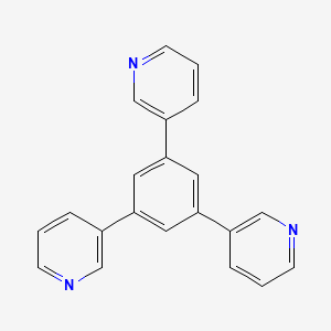 Chemical structure of 1,3,5-Tri(pyridin-3-yl)benzene