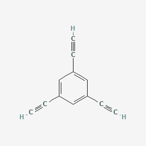Chemical structure of 1,3,5-triethynylbenzene