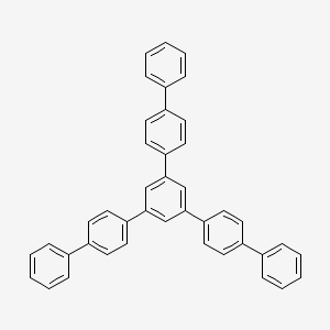 Chemical structure of 1,3,5-Tris(4-biphenylyl)benzene