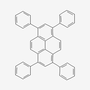 Chemical structure of 1,3,6,8-Tetraphenylpyrene