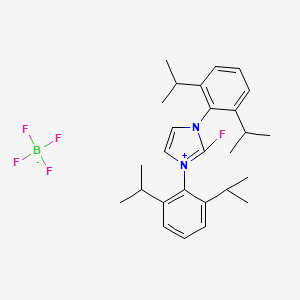 Chemical structure of AlkylFluor(TM)